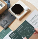 Ecobee Smart Thermostat Premium w/ Professional Installation + 1 Remote Sensor + up to 3 Fan Speeds Included (T2)