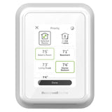 Honeywell Home T10 WIFI Smart Thermostat w/ Professional Installation + 1 Remote Sensor + Single Speed Included (T2)