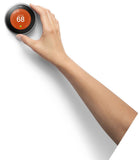 Nest Pro Smart Thermostat w/ Professional Installation + 1 Remote Sensor + Single Fan Speed Included (ELM)