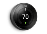 Nest Pro Smart Thermostat w/ Professional Installation + 1 Remote Sensor + Single Fan Speed Included (ELM)