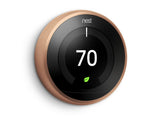 Nest Pro Smart Thermostat w/ Professional Installation + 1 Remote Sensor + Single Fan Speed Included (ELM)