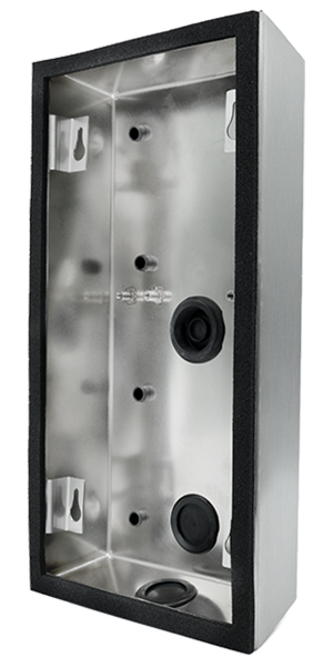 DoorBird D21DKV surface-mounting housing (backbox), stainless steel