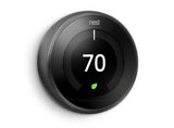 Nest Pro Smart Thermostat + Installation + 1 Remote Sensor + 3 Fan Speeds (T5)
