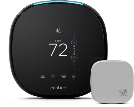 BYOD Ecobee5 Smart Thermostat Professional Installation + Up to 3 Fan Speeds Included (T3)