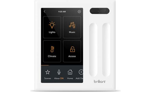 Brilliant Smart Lighting Switch with Home Control + Installation