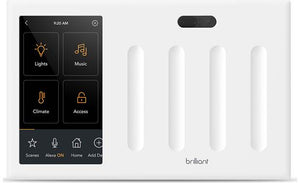 Brilliant Smart Lighting 4-Switch with Home Control + Installation