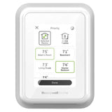Honeywell Home T10 WIFI Smart Thermostat w/ Professional Installation + 1 Remote Sensor + Single Speed Included (435)